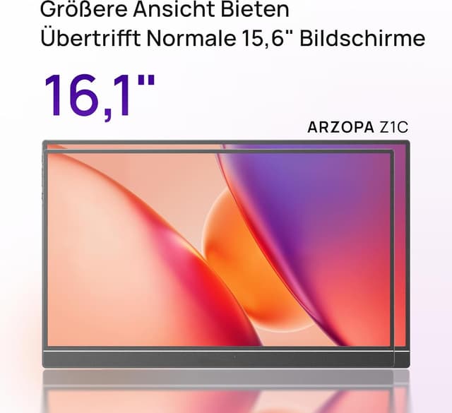 Detalle 2 de ARZOPA Z1C tragbarer Monitor 16,1"