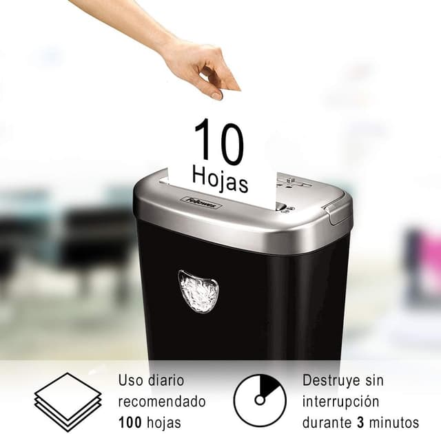 Thumbnail 1 de Fellowes 53C Destructora de papel 10 hojas