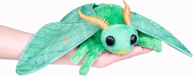 Detalle de Lilizzhoumax Emerald Moth keychain 7 inch