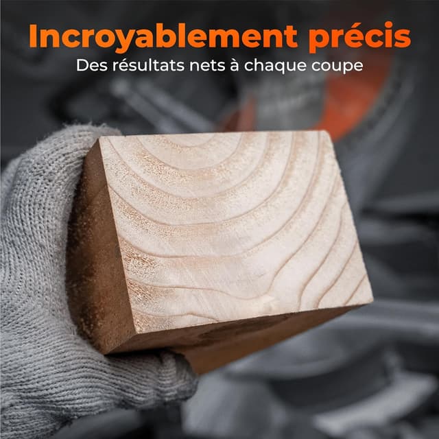 Detalle de Lame de scie circulaire BAUBECK Pro 254 mm x 30 mm (adaptateur 25,4 mm) – multi-matériaux