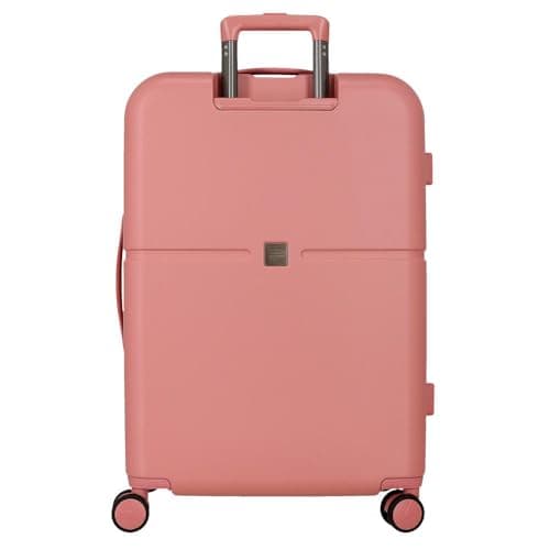 Detalle de Pepe Jeans Accent: juego de maletas rígidas ABS rosa (cabina 40/55/20 + grande 48/70/28, cierre TSA)