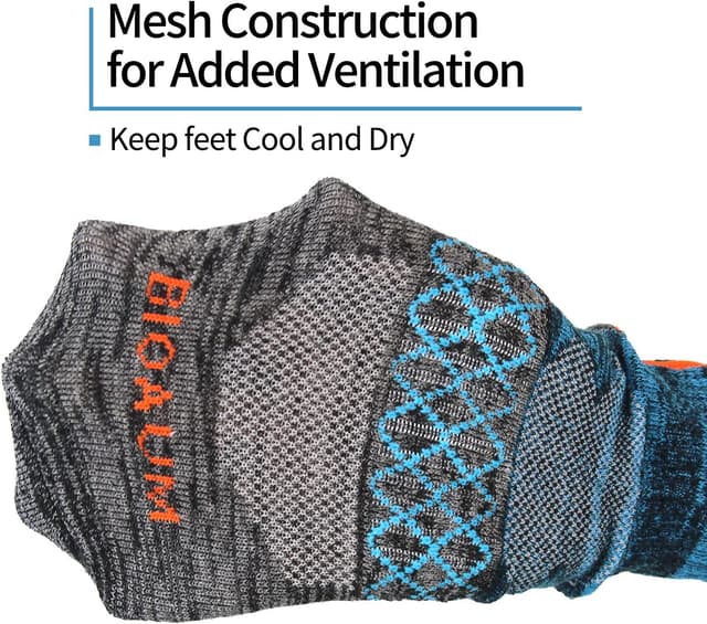 Thumbnail 5 de BIOAUM Men’s Athletic Socks 10-13, 6 Pairs