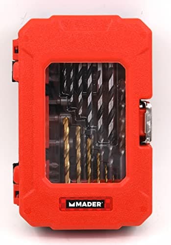 Detalle de MADER 63430 Juego de brocas y puntas 35 unidades 🛠