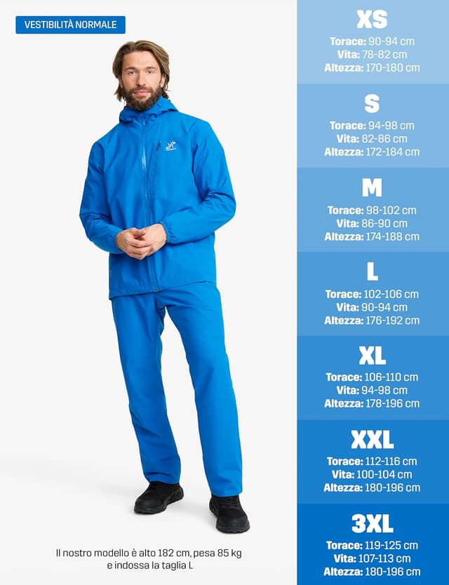 Thumbnail 2 de RevolutionRace Vector 2L Jacket Giacca 2L da uomo