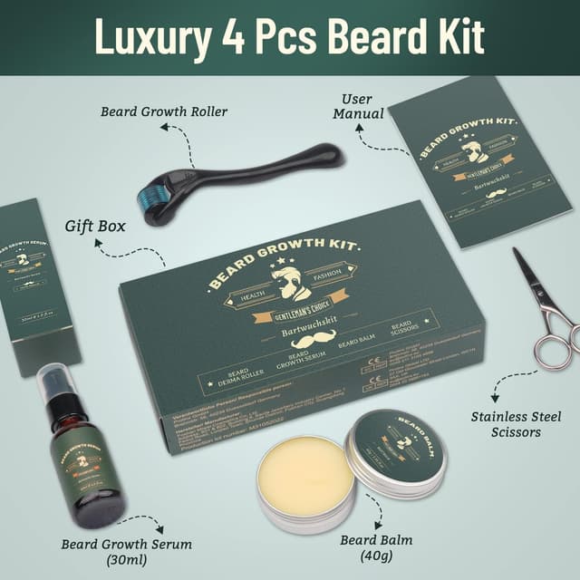Thumbnail 6 de KHOLEZ Beard Growth Kit with 30 ml serum