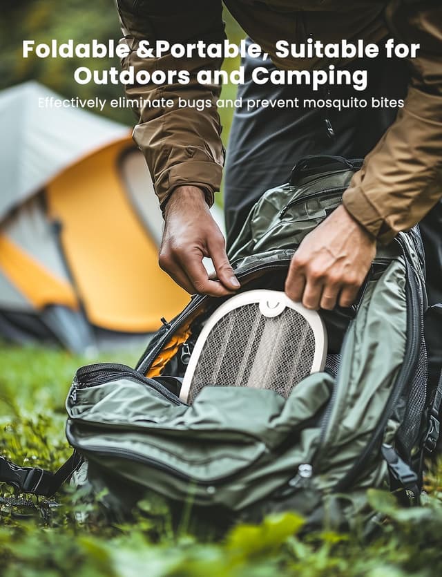 Thumbnail 6 de YISSVIC 2 Racchetta Zanzare Elettrica 4000V