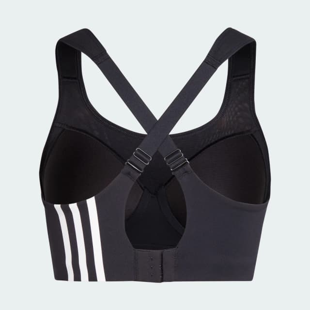 Detalle 2 de Sujetador adidas TLRD Impact Training High-Support (negro)
