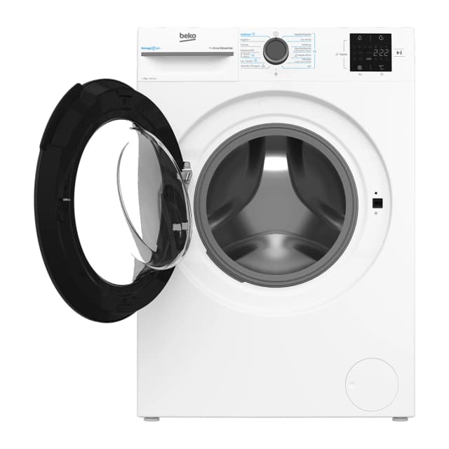 Detalle de Beko VBM3WFT38213WA reacondicionada (grado C) – Lavadora frontal 8 kg y 1.200 rpm