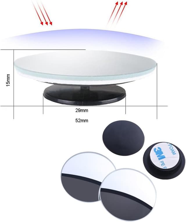 Thumbnail 1 de Beeway runder Toter-Winkel-Spiegel 360°