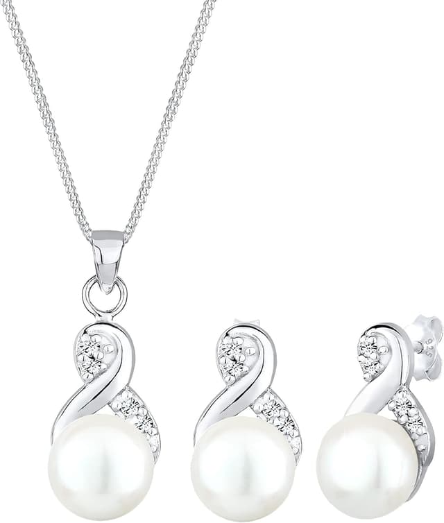 Detalle de Elli Schmuckset Infinity Symbol 45 cm