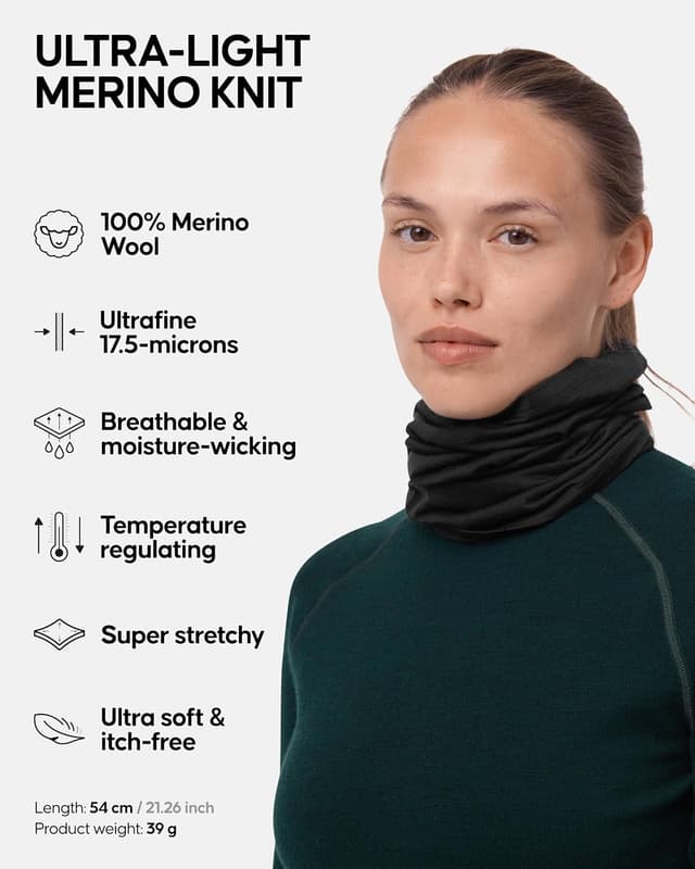 Thumbnail 1 de DANISH ENDURANCE Merino Wool Snood 140g/m²