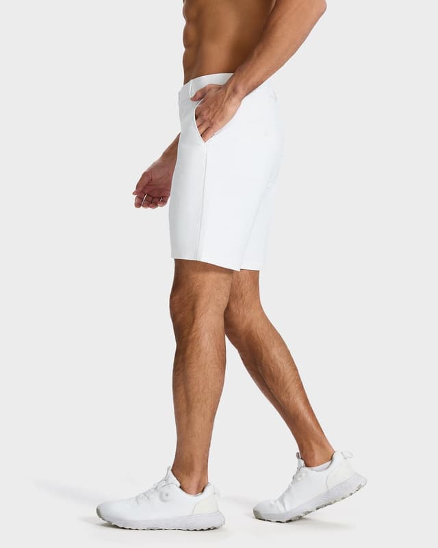 Detalle 2 de SNOWTEN Men’s Classic Fit 7/9/11-Inch Golf Shorts with Lightweight Stretch & 4 Pockets