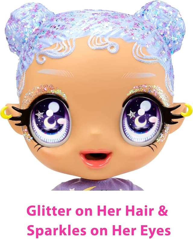 Detalle 2 de MGA Selena Stargazer muñeca 3 cambios color