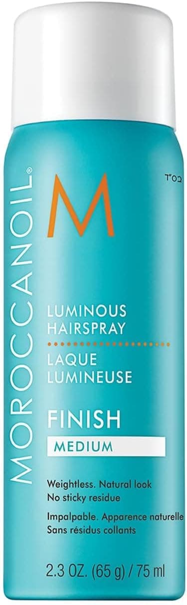 Detalle de Moroccanoil Laque Lumineuse Medium : la laque sans rinçage qui sublime les boucles