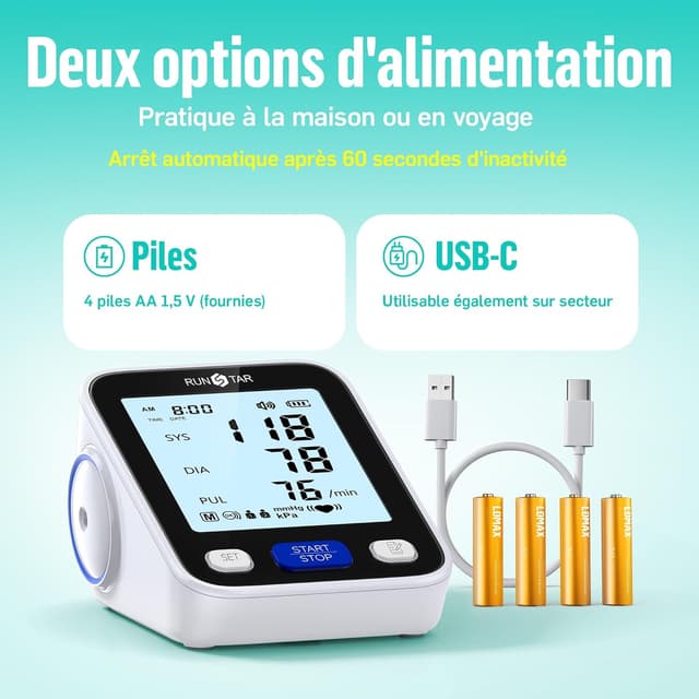 Thumbnail 5 de Runstar Tensiomètre Bras Pro 22–42 cm