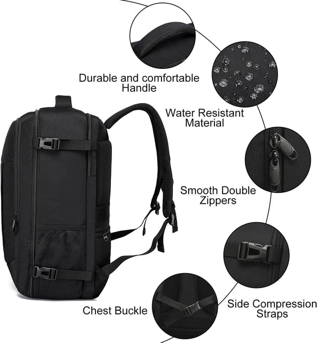 Thumbnail 4 de LIGSAN Handgepäck Rucksack 55x40x20 44L