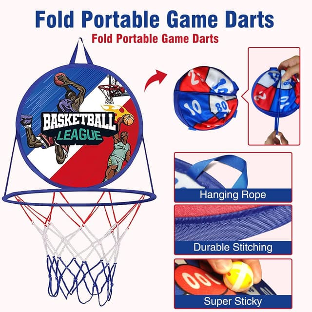 Thumbnail 5 de Canestro Basket Freccette 2 in 1 per bambini