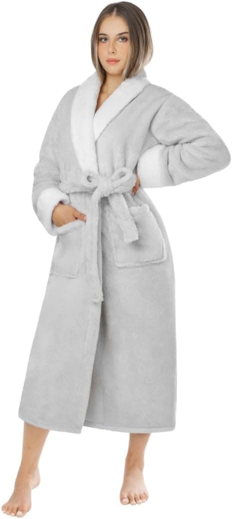 Thumbnail 6 de LEBENGOOD Robe de Chambre Femme 100% microfibre