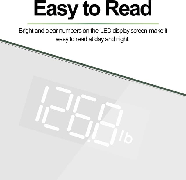 Detalle de RENPHO Digitale Personenwaage Ultraschlanke