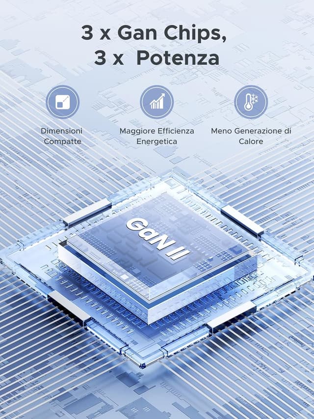 Thumbnail 6 de UGREEN Zapix caricatore USB-C 30 W 3 porte