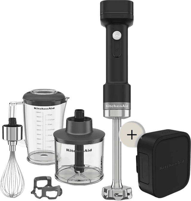 Imagen de KitchenAid Go 5KHBRV75BM kabelloser Stabmixer 30 Min en OfertitasTOP