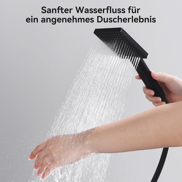 Detalle 1 de Auralum Regendusche Quadratischer Kopf 25 cm