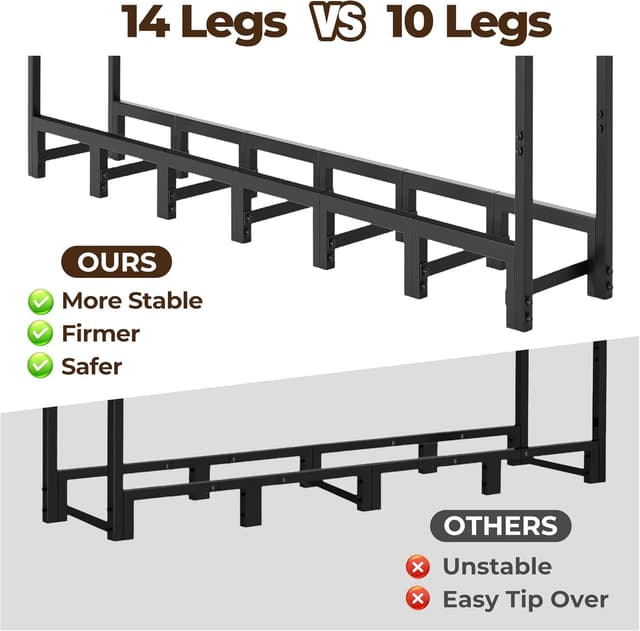 Thumbnail 4 de Amagabeli estante leña 244x122 cm