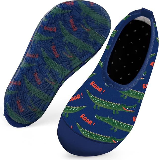 Detalle de Kids Swim Water Shoes – breathable aqua socks for boys, girls, toddlers and babies (quick-dry, non-slip)