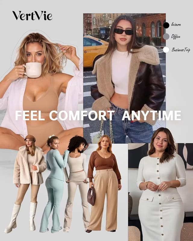 Detalle de Vertvie Womens Seamless Jelly Bra with Gel Support