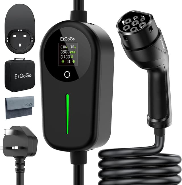 Detalle de EzGoGo EV Charger Type 2 3kW 10m đź“—