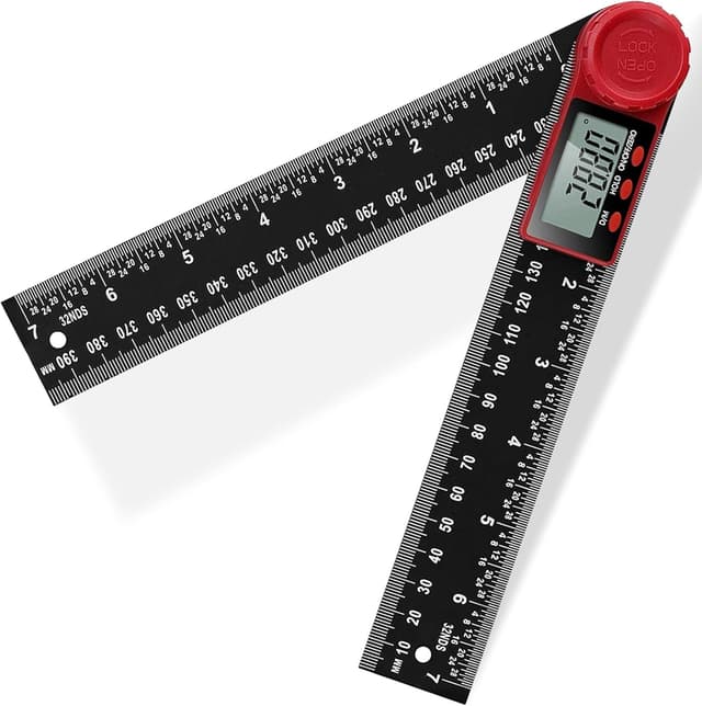 Detalle de Digital Angle Finder Ruler 200mm with LCD