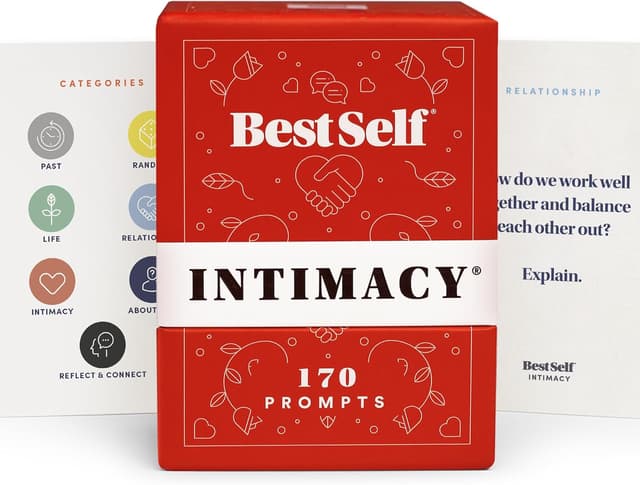 Detalle de BestSelf Co. Intimacy Deck conversation cards 170 ๐ด