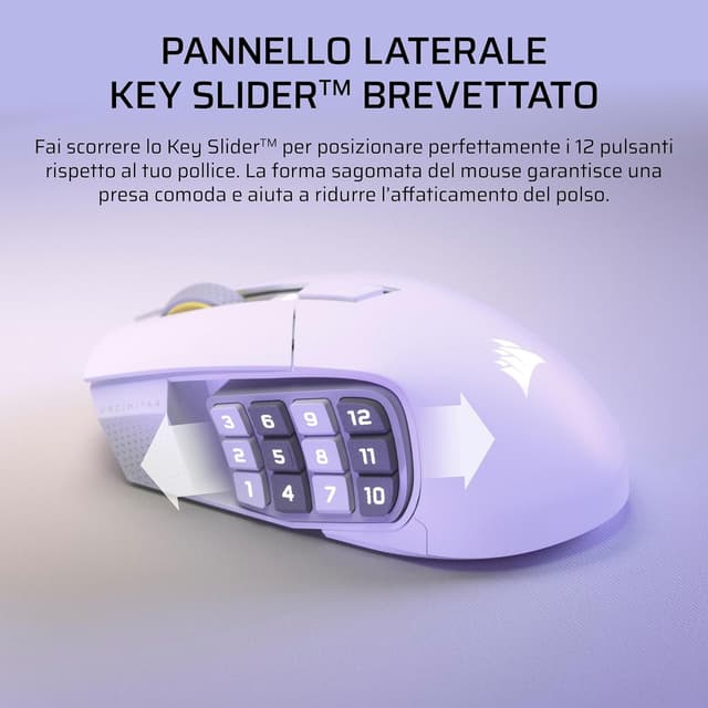 Thumbnail 5 de Corsair MMO ScIMITAR Elite Wireless SE