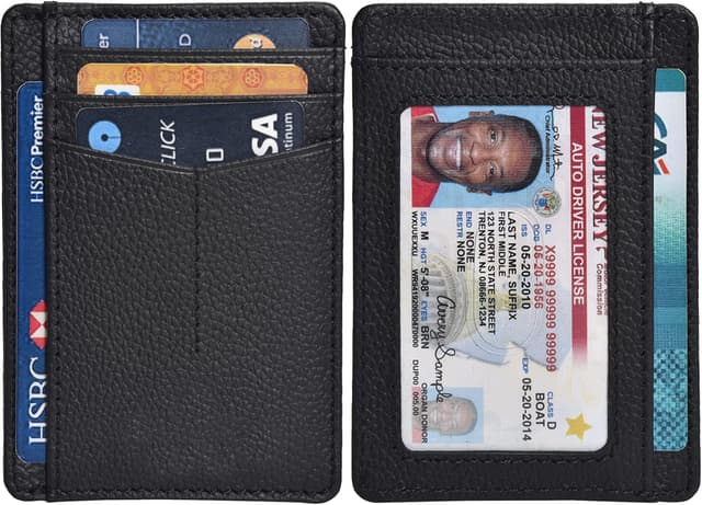 Detalle 2 de Oak Leathers RFID wallet slim leather