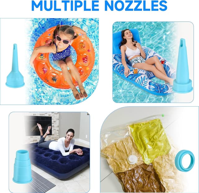 Thumbnail 2 de Electric Air Pump 4000mAh for Inflatables