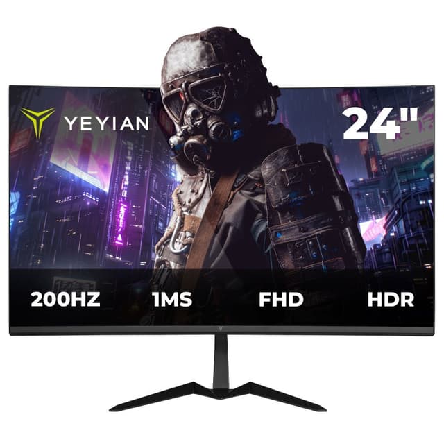 Detalle de Yeyian Sigurd Series 2503 monitor 23,8 pulgadas 200Hz