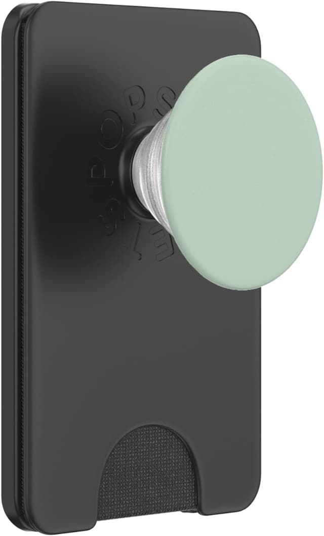 Detalle de Verde Retro PopSockets PopWallet para MagSafe
