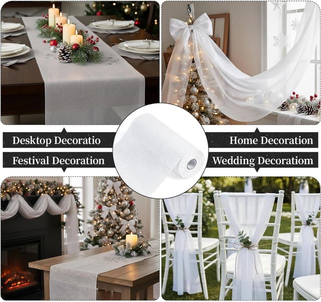 Thumbnail 5 de Anstore Chemin de Table Noël 30 m 🎄