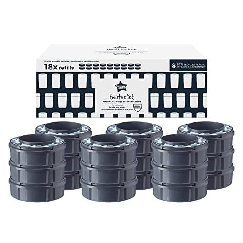 Imagen de Tommee Tippee Windeleimer Nachfüllkassetten Twist & Click 18er Pack en OfertitasTOP