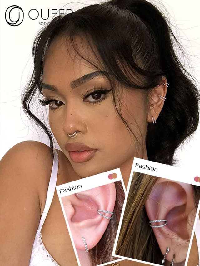 Thumbnail 6 de OUFER Boucles Helix 16G Zircone