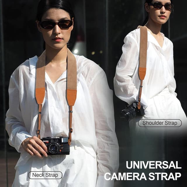 Detalle 2 de Padwa Lifestyle corduroy camera strap 2 inch