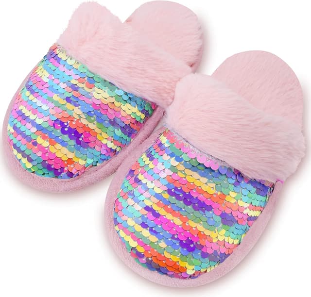 Thumbnail 6 de Dream Bridge Kids' Sequin Slippers for Children