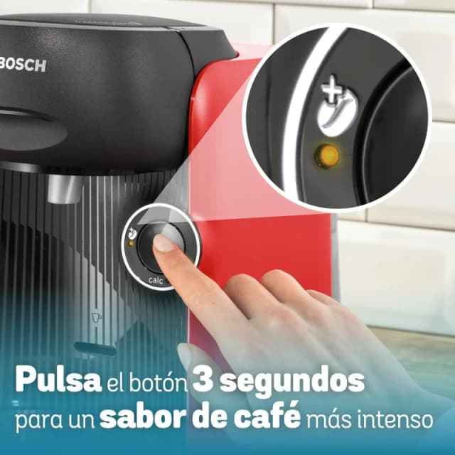 Thumbnail 3 de Bosch Tassimo Finesse TAS16B3 Cafetera de Cápsulas Roja