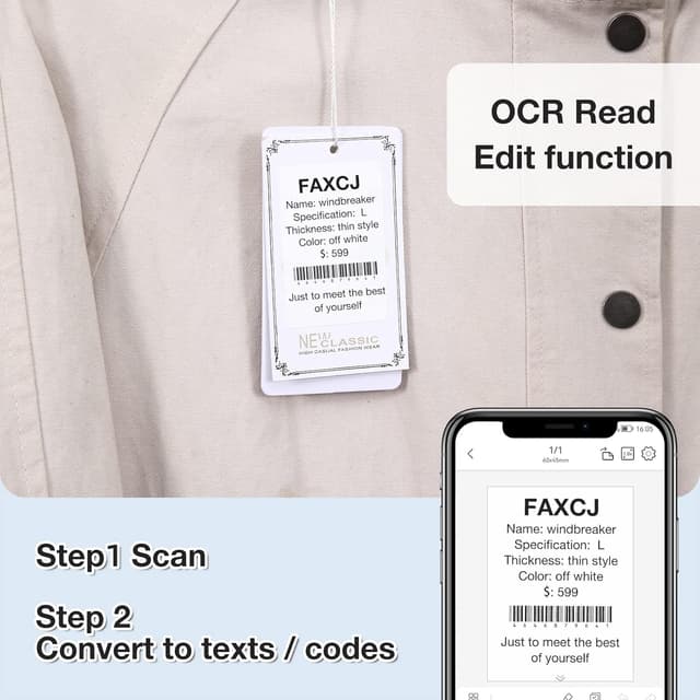 Detalle 1 de NIIMBOT B21 Inkless Bluetooth Label Maker (Green) for iOS & Android, for 20–50mm thermal labels