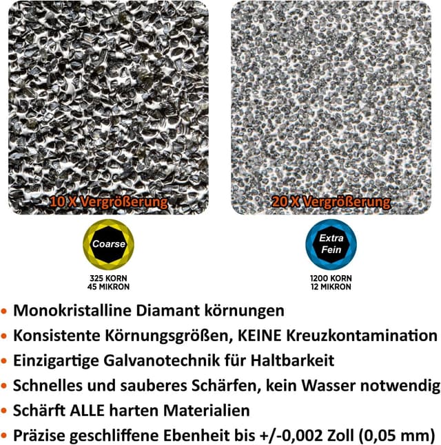 Thumbnail 2 de SHARPAL 162N Diamant-Schleifstein grob/extrafein 20,3 cm