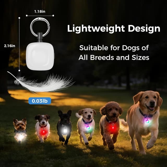 Thumbnail 5 de MonHall 2er Hundelicht 800 mAh USB-C wiederaufladbar