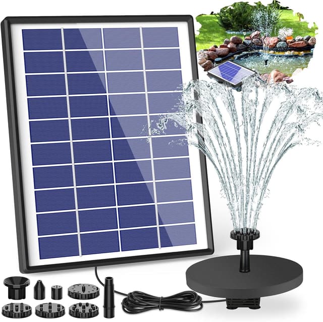 Imagen de AISITIN 6.5W Solar Fountain en OfertitasTOP