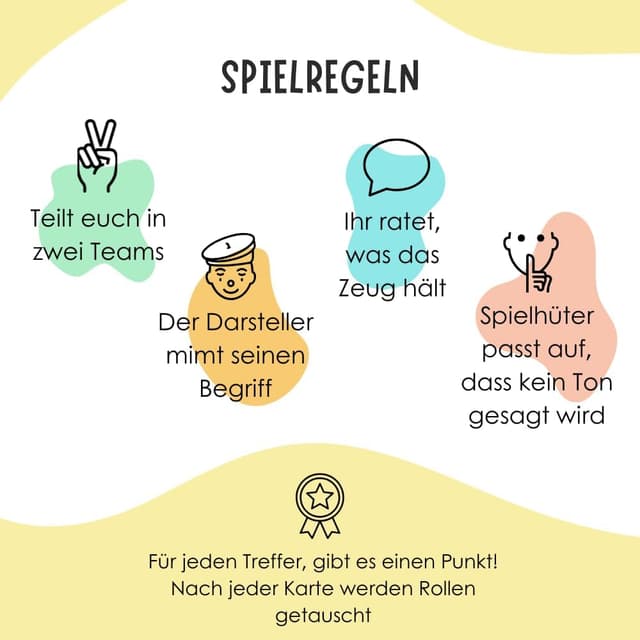 Thumbnail 6 de Rabano Art Pantomime Lernspiel für Kinder 🎲