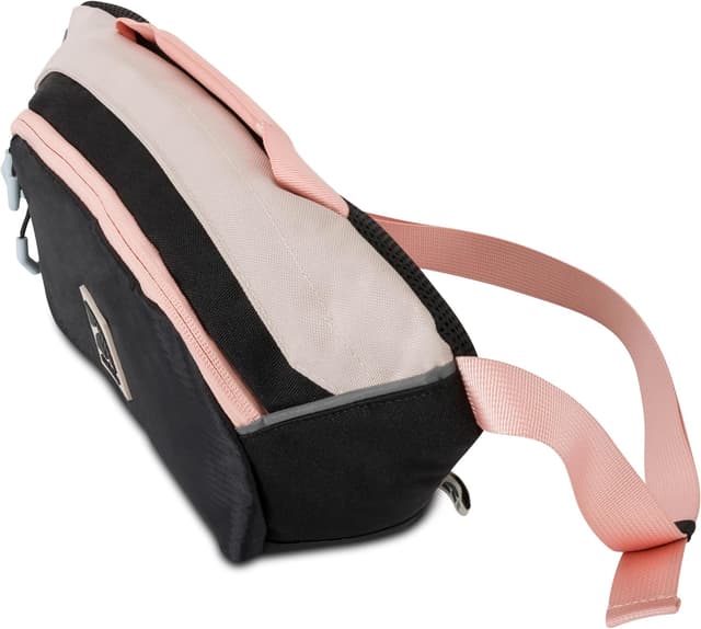 Detalle de AUDETIC Bauchtasche 2 Liter Schwarz/Rosa