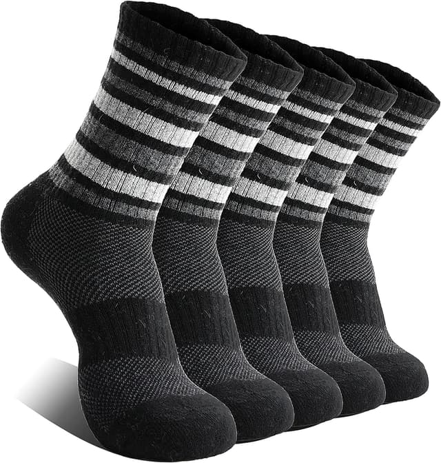 Thumbnail 6 de EBMORE Merino Wool Hiking Socks 5 pairs